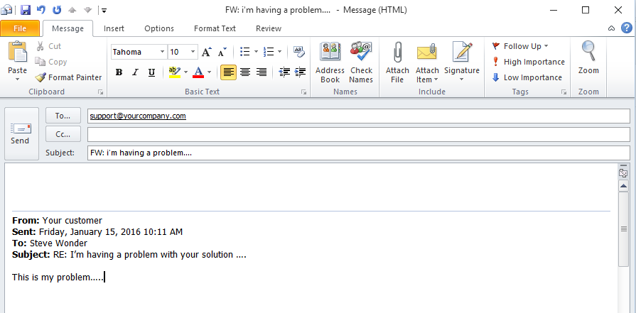 Forward Email