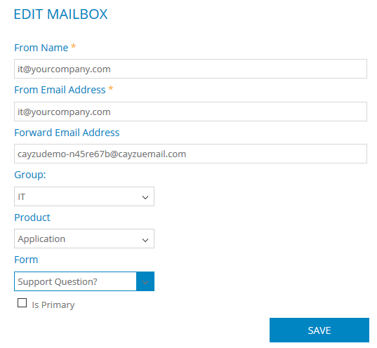 Set a Group Form