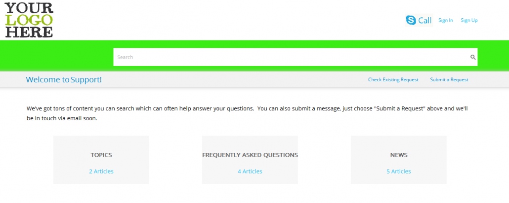 Skype Help Desk