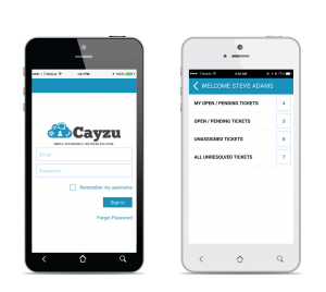 Cayzu Help Desk iPhone app